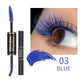 Double-headed Color Mascara Thick Curl More Than Waterproof Not Smudge White Eyebrow Dyeing